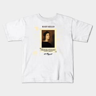 Portrait of Raffaello Kids T-Shirt